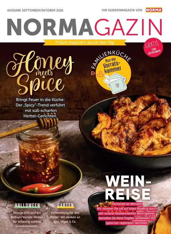 Norma Prospekt in  | Aktuelle Schnäppchen und Angebote | 2026-09-01T00:00:00.000Z - 2026-10-31T00:00:00.000Z