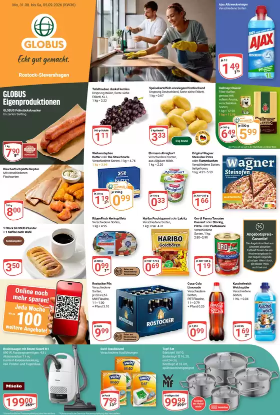 Globus Katalog in Broderstorf | Aktuelle Angebote Lambrechtshagen | 2026-08-31T00:00:00.000Z - 2026-09-05T00:00:00.000Z