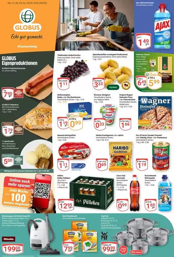 Globus Katalog | Aktuelle Angebote Braunschweig | 2026-08-31T00:00:00.000Z - 2026-09-05T00:00:00.000Z