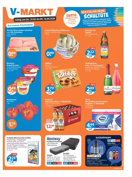V Markt Katalog in Hadamar | Top-Angebote für Sparfüchse | 2026-09-10T00:00:00.000Z - 2026-09-16T00:00:00.000Z