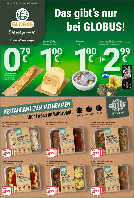 Globus Prospekt in Mittweida | Kommende Angebote Lambrechtshagen | 2026-09-07T00:00:00.000Z - 2026-09-12T00:00:00.000Z