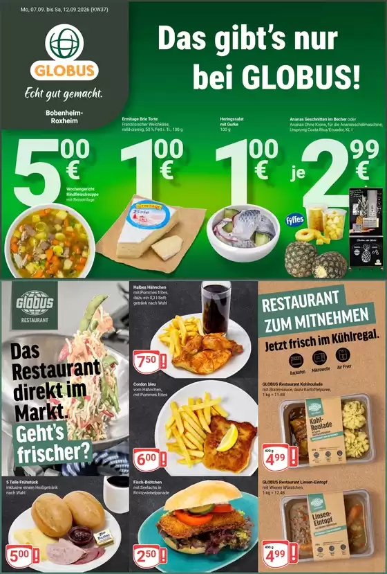 Globus Prospekt in Bobenheim-Roxheim | Kommende Angebote Bobenheim | 2026-09-07T00:00:00.000Z - 2026-09-12T00:00:00.000Z