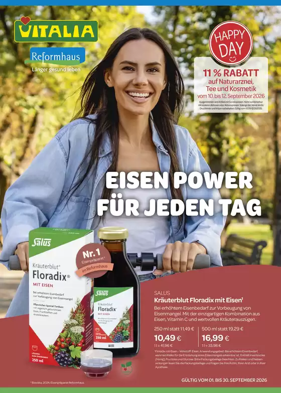 Vitalia Prospekt | Eisen Power Fur Jeden Tag | 2026-09-03T00:00:00.000Z - 2026-09-12T00:00:00.000Z