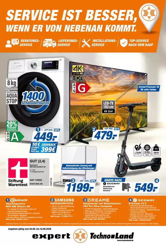 expert Techno Land Katalog in Landshut | Technoland kw37 2026 | 2026-09-04T00:00:00.000Z - 2026-09-10T00:00:00.000Z