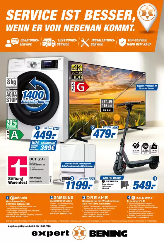Expert Bening Katalog in Landshut | Bening kw37 2026 | 2026-09-04T00:00:00.000Z - 2026-09-10T00:00:00.000Z