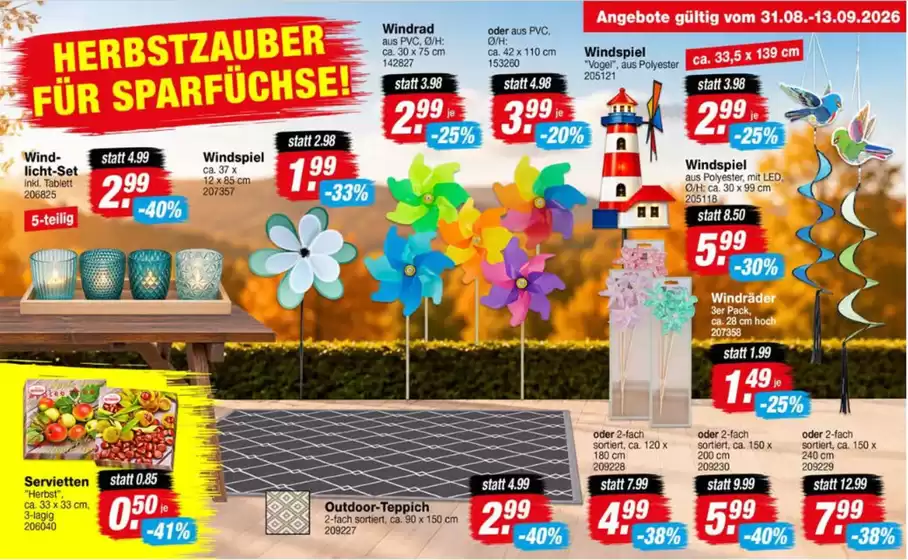 RL-Fundgrube Katalog | Herbstzauber Fur Sparfuchse! | 2026-09-04T00:00:00.000Z - 2026-09-13T00:00:00.000Z