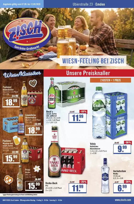 Zisch Katalog | Angebote Zisch KW36 | 2026-09-07T00:00:00.000Z - 2026-09-12T00:00:00.000Z