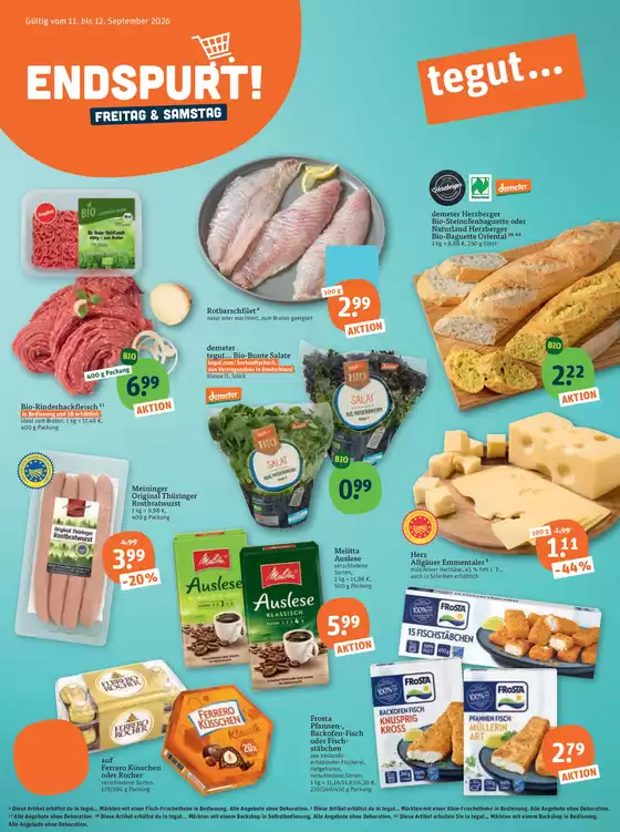 tegut Katalog | Angebote der Woche! tegut | 2026-09-11T00:00:00.000Z - 2026-09-12T00:00:00.000Z