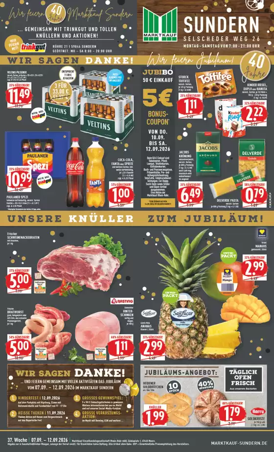 Marktkauf Prospekt in Selm | Unsere besten Deals für Sie | 2026-09-07T00:00:00.000Z - 2026-09-12T00:00:00.000Z