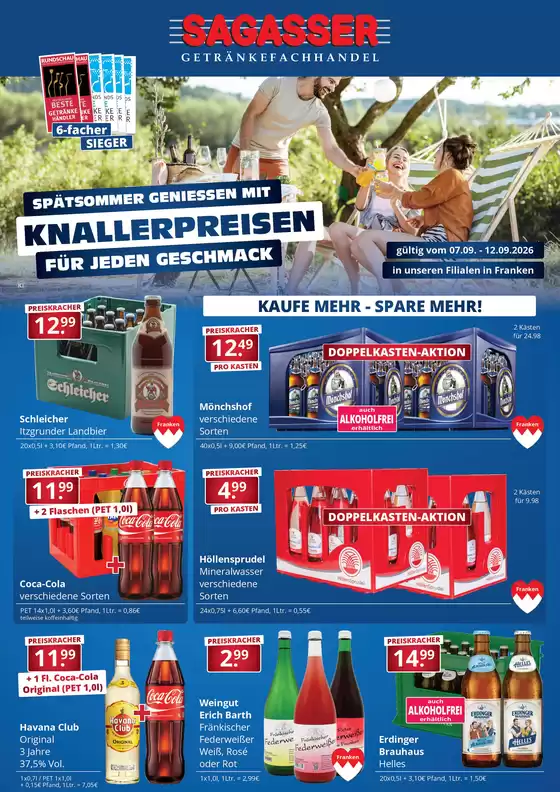 Sagasser Katalog | Sagasser flugblatt | 2026-09-08T00:00:00.000Z - 2026-09-12T00:00:00.000Z