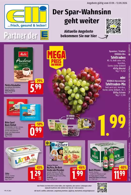 Elli Markt Katalog | Elli Markt flugblatt | 2026-09-07T00:00:00.000Z - 2026-09-12T00:00:00.000Z