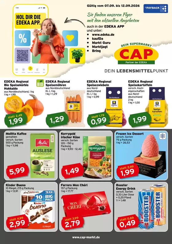 CAP Markt Prospekt | Unsere besten Deals für Sie | 2026-09-07T00:00:00.000Z - 2026-09-12T00:00:00.000Z