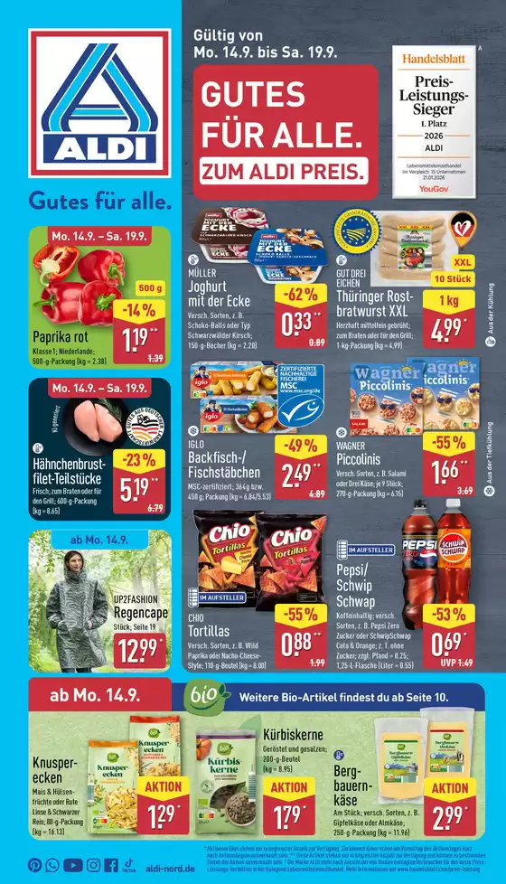 Aldi Nord Katalog | Top-Angebote für alle Schnäppchenjäger | 2026-09-14T00:00:00.000Z - 2026-09-19T00:00:00.000Z