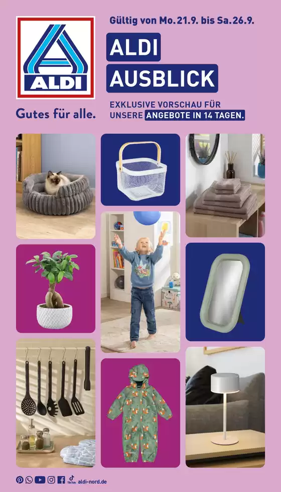 Aldi Nord Reisen Katalog | Aktuelle Sonderaktionen | 2026-09-21T00:00:00.000Z - 2026-09-26T00:00:00.000Z