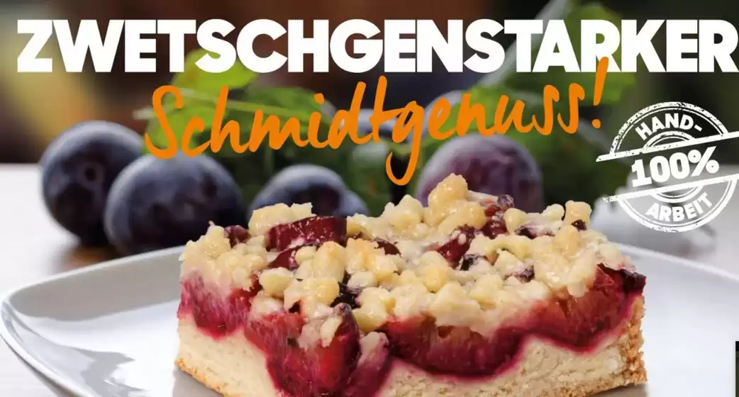 Bäcker Schmidt Prospekt in Fürth | Zwerschgenstarker | 2026-09-09T00:00:00.000Z - 2026-09-24T00:00:00.000Z