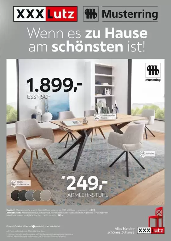 XXXLutz Katalog in Vechta | Musterring Spezial | 2026-09-10T00:00:00.000Z - 2026-09-19T00:00:00.000Z