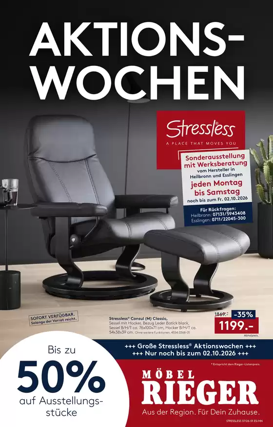 Möbel Rieger Katalog in Achern | Exklusive Schnäppchen | 2026-09-10T00:00:00.000Z - 2026-10-02T00:00:00.000Z