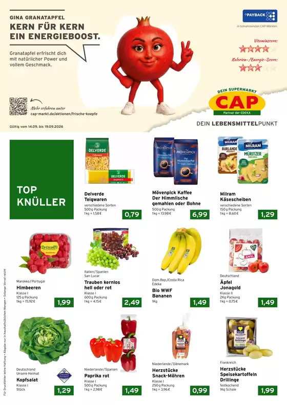 CAP Markt Katalog in Renchen | Jetzt sparen mit unseren Deals | 2026-09-14T00:00:00.000Z - 2026-09-19T00:00:00.000Z