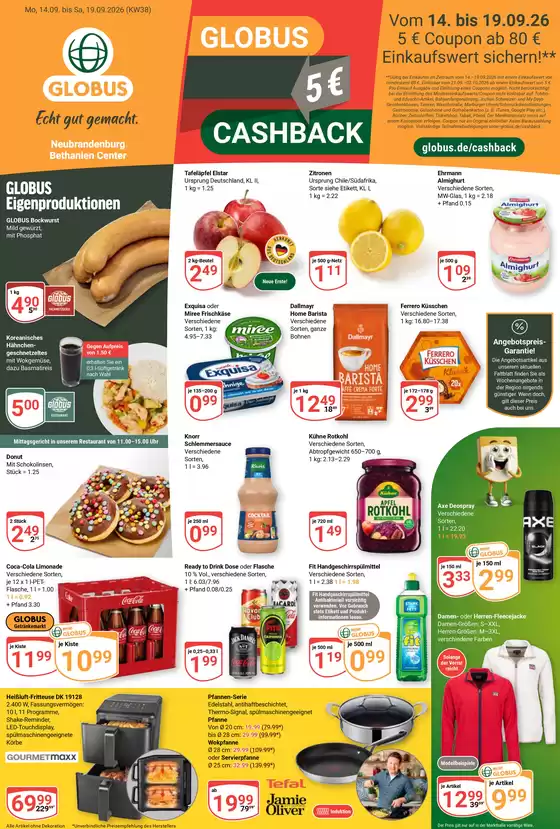Globus Katalog in Neuendettelsau | Kommende Angebote Neubrandenburg | 2026-09-14T00:00:00.000Z - 2026-09-19T00:00:00.000Z