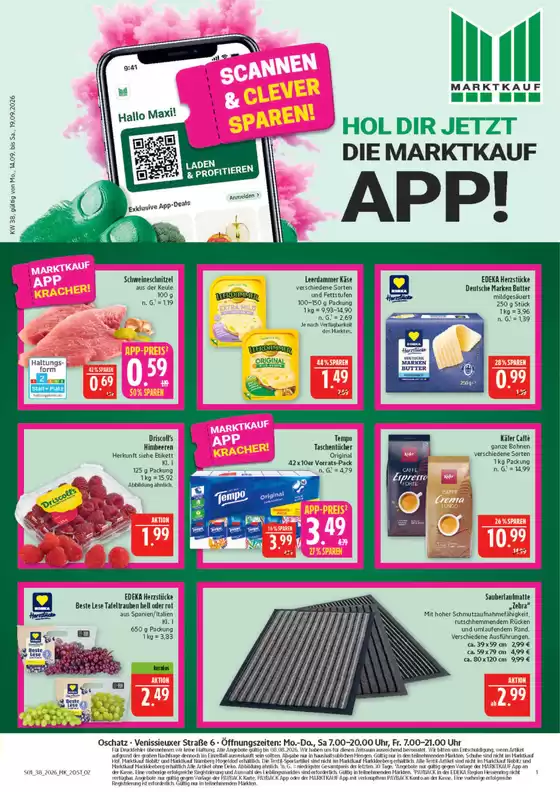 Marktkauf Katalog | Aktuelle Deals und Angebote | 2026-09-14T00:00:00.000Z - 2026-09-19T00:00:00.000Z