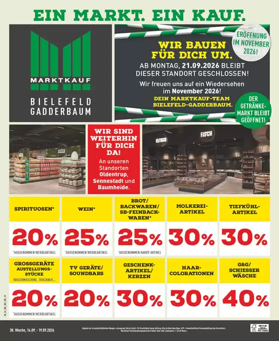 Marktkauf Katalog | Top-Angebote für alle Schnäppchenjäger | 2026-09-14T00:00:00.000Z - 2026-09-19T00:00:00.000Z