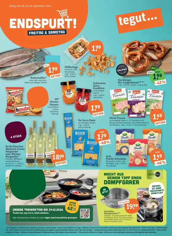 tegut Katalog | Angebote der Woche! tegut | 2026-09-18T00:00:00.000Z - 2026-09-19T00:00:00.000Z