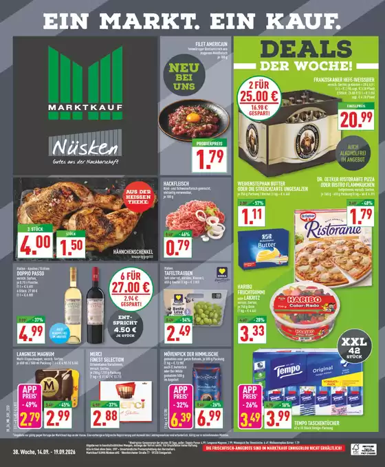 Marktkauf Katalog | Sonderangebote für Sie | 2026-09-14T00:00:00.000Z - 2026-09-19T00:00:00.000Z