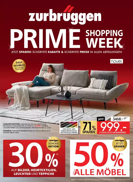 Zurbrüggen Prospekt in Lüchow (Wendland) | Prime Shopping Week | 2026-09-01T00:00:00.000Z - 2026-09-30T00:00:00.000Z