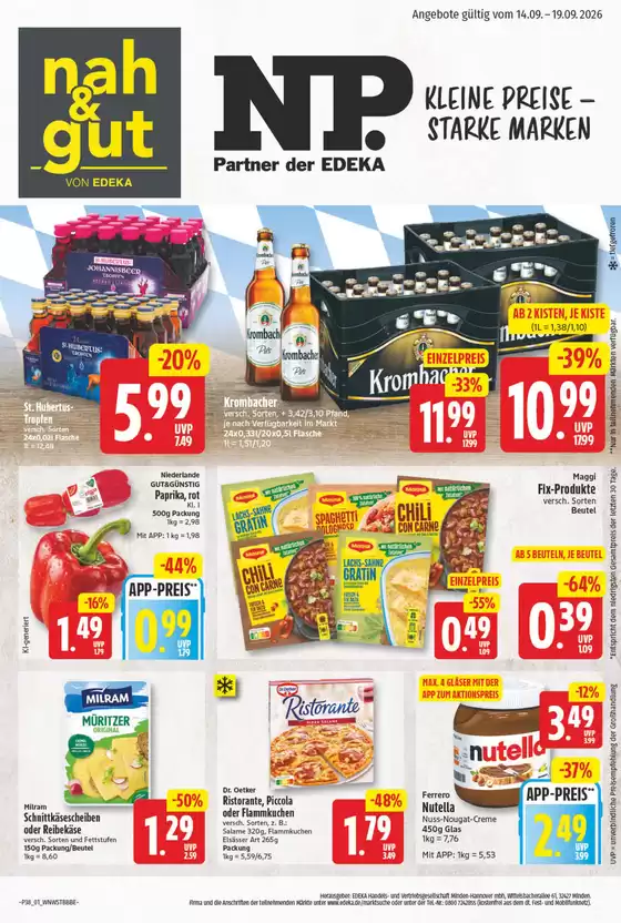 nah & gut Katalog | nah gut flugblatt | 2026-09-14T00:00:00.000Z - 2026-09-19T00:00:00.000Z