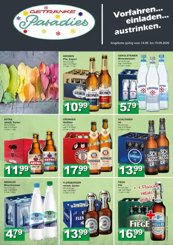 Getränkeparadies Gefromm Prospekt in Ammerbuch | Aktuelle Deals und Angebote | 2026-09-14T00:00:00.000Z - 2026-09-19T00:00:00.000Z