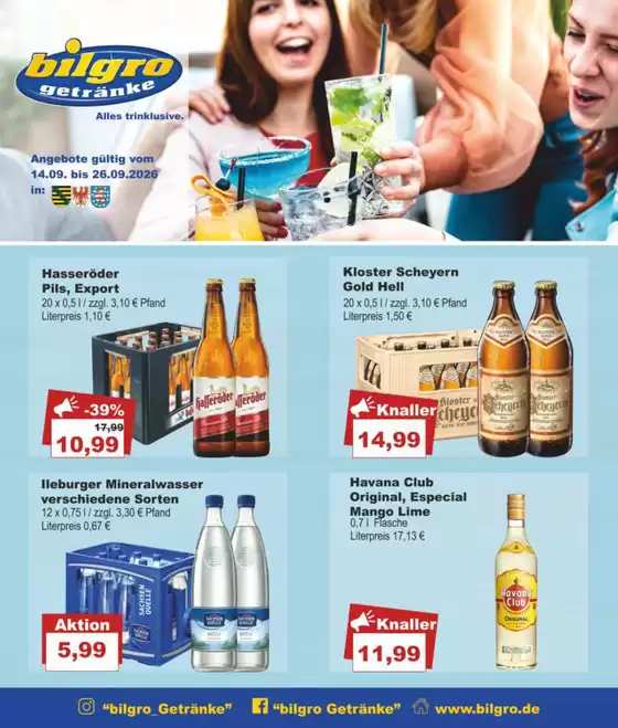 Bilgro Katalog in Finsterwalde | KW 3839 Sachsen XXL | 2026-09-14T00:00:00.000Z - 2026-09-26T00:00:00.000Z
