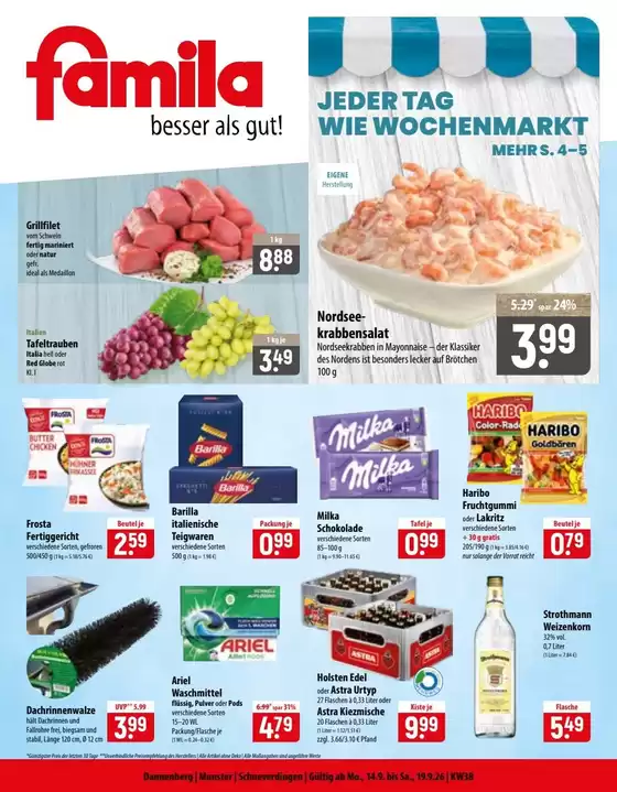 famila Katalog in Finsterwalde | Rabatte und Aktionen | 2026-09-14T00:00:00.000Z - 2026-09-19T00:00:00.000Z