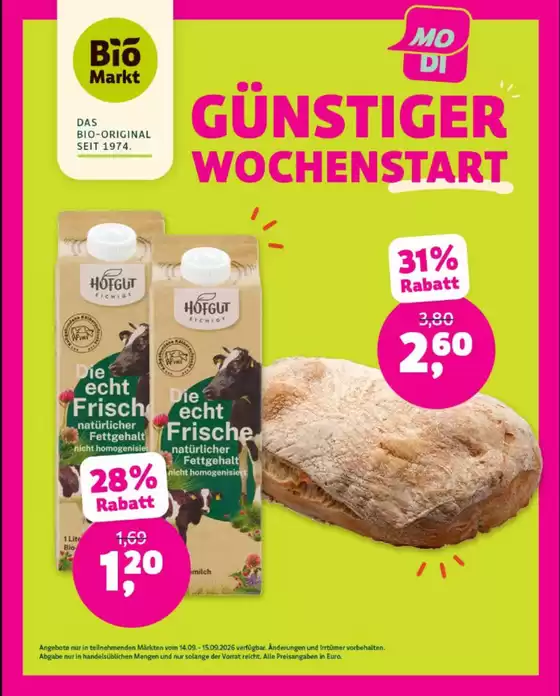 Aleco Biomarkt Katalog | Gunstiger Wochenstart! | 2026-09-14T00:00:00.000Z - 2026-09-15T00:00:00.000Z
