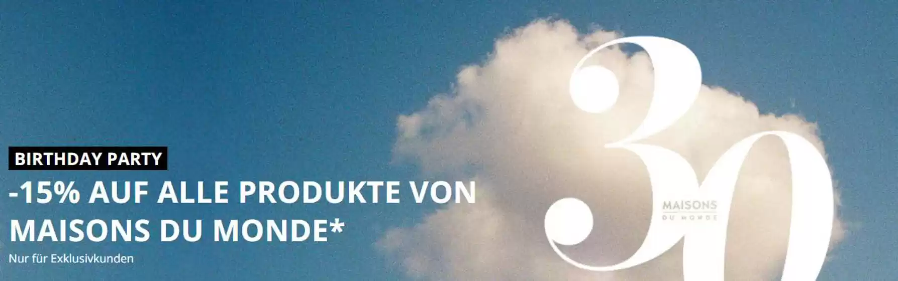 Maisons du Monde Prospekt in Cham | -15% Auf Alle Produkte Von Maison Du Monde * | 2026-09-14T00:00:00.000Z - 2026-10-08T00:00:00.000Z
