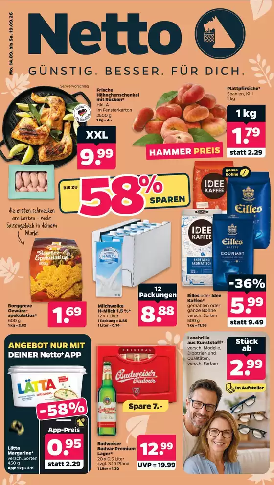 Netto Katalog in Wulsbüttel | Netto Prospekt KW 38 | 2026-09-15T00:00:00.000Z - 2026-09-19T00:00:00.000Z