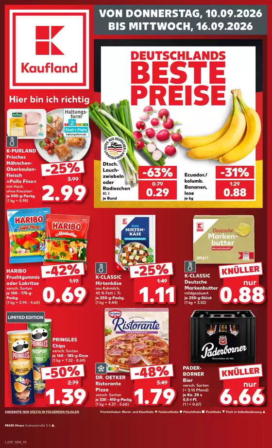 Kaufland Katalog | Exklusive Deals und Schnäppchen | 2026-09-10T00:00:00.000Z - 2026-09-16T00:00:00.000Z