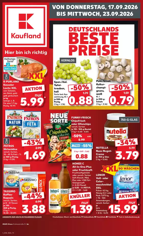 Kaufland Katalog | Aktuelle Sonderaktionen | 2026-09-17T00:00:00.000Z - 2026-09-23T00:00:00.000Z