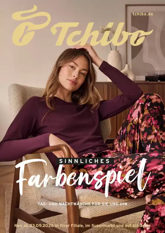 Tchibo Prospekt in Osthofen | Tchibo Magazin Ladies Farbenspiel 39 2026 | 2026-09-16T00:00:00.000Z - 2026-09-23T00:00:00.000Z
