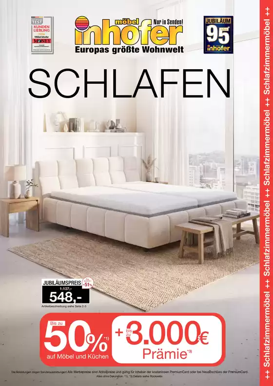 Möbel Inhofer Katalog | SCHLAFEN | 2026-09-17T00:00:00.000Z - 2026-10-10T00:00:00.000Z