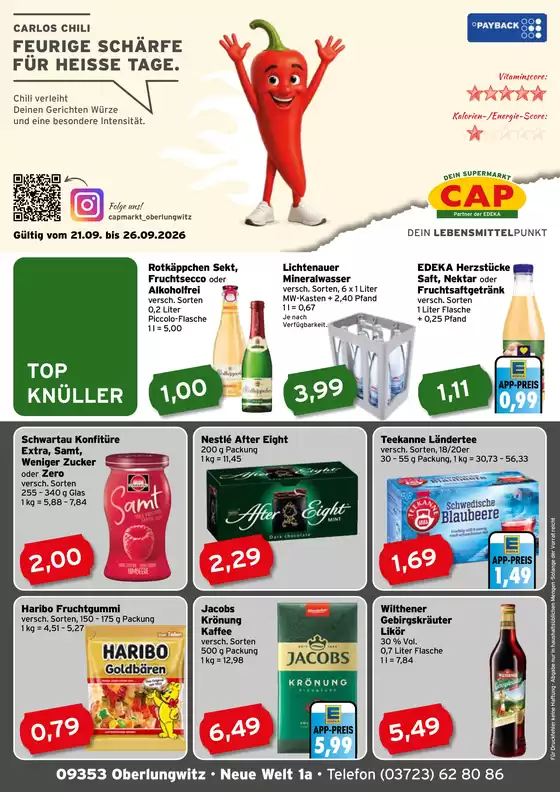 CAP Markt Katalog in Herxheim bei Landau- Pfalz | Neue Angebote zum Entdecken | 2026-09-21T00:00:00.000Z - 2026-09-26T00:00:00.000Z