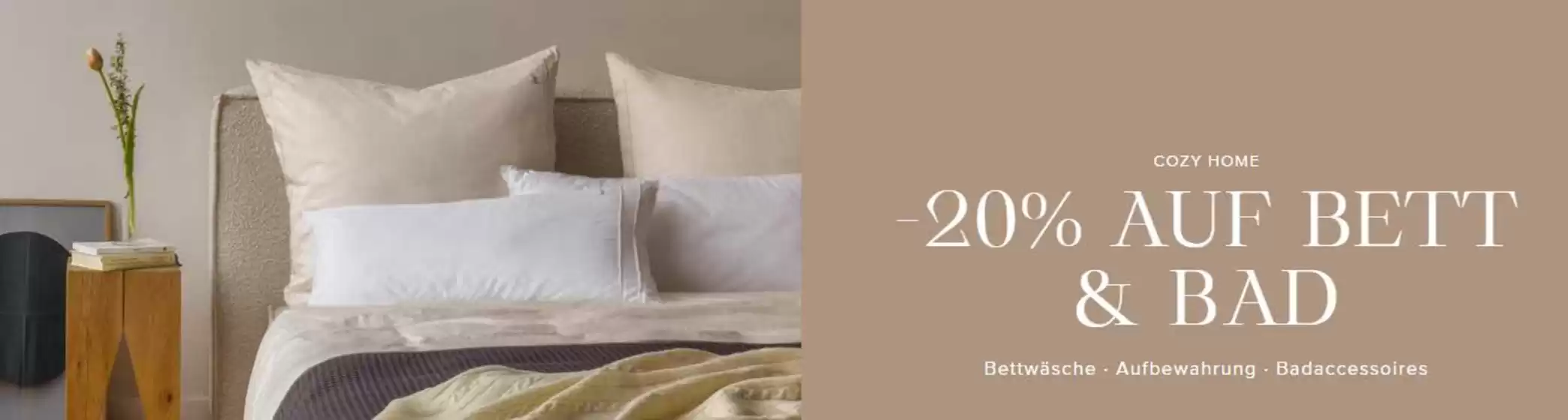 Möve Katalog | -20% Auf Bett & Bad | 2026-09-18T00:00:00.000Z - 2026-09-30T00:00:00.000Z