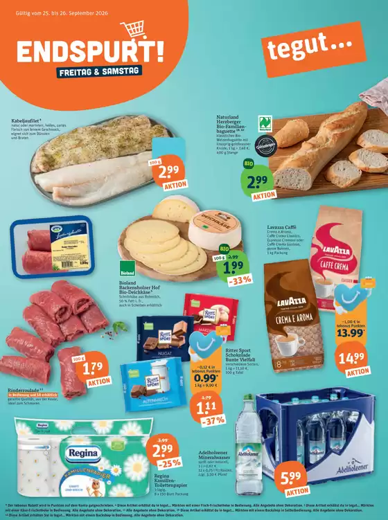 tegut Katalog | Angebote der Woche! tegut | 2026-09-25T00:00:00.000Z - 2026-09-26T00:00:00.000Z