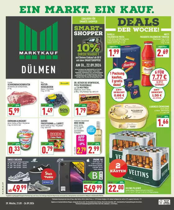 Marktkauf Katalog | Top-Angebote für alle Schnäppchenjäger | 2026-09-21T00:00:00.000Z - 2026-09-26T00:00:00.000Z