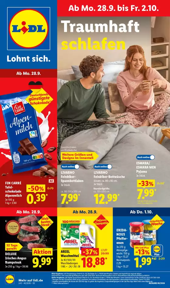 Lidl Prospekt | 28.09.2026 03.10.2026 | 2026-09-28T00:00:00.000Z - 2026-10-02T00:00:00.000Z
