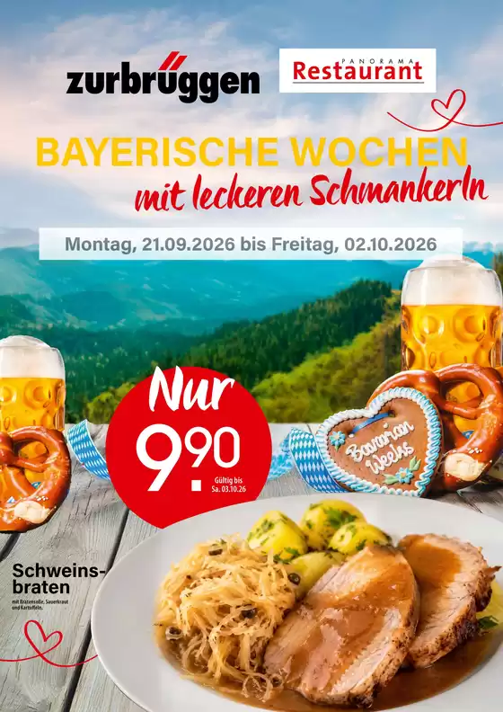 Zurbrüggen Katalog in Haan | Restaurant Coupons | 2026-09-21T00:00:00.000Z - 2026-10-03T00:00:00.000Z