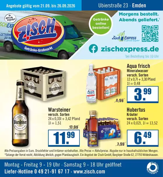 Zisch Katalog | Angebote Zisch KW38 | 2026-09-21T00:00:00.000Z - 2026-09-26T00:00:00.000Z