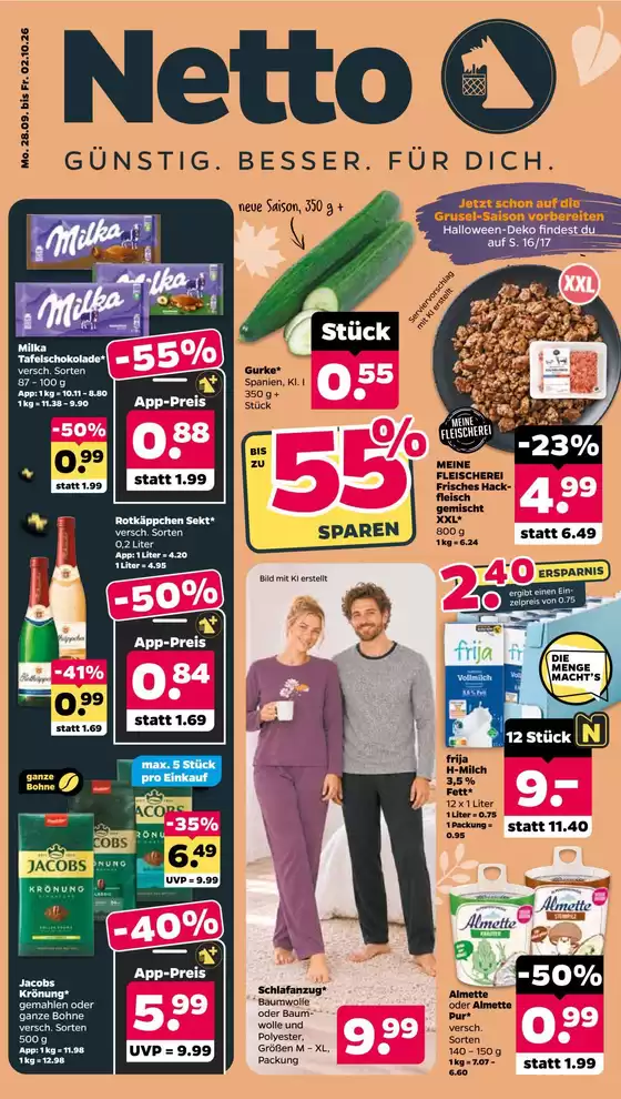 Netto Katalog | Netto Prospekt KW 40 | 2026-09-28T00:00:00.000Z - 2026-10-02T00:00:00.000Z