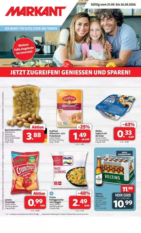 Markant Markt Katalog in Ibbenbüren | DER MARKT FÜR GUTES ESSEN UND TRINKEN | 2026-09-21T00:00:00.000Z - 2026-09-26T00:00:00.000Z