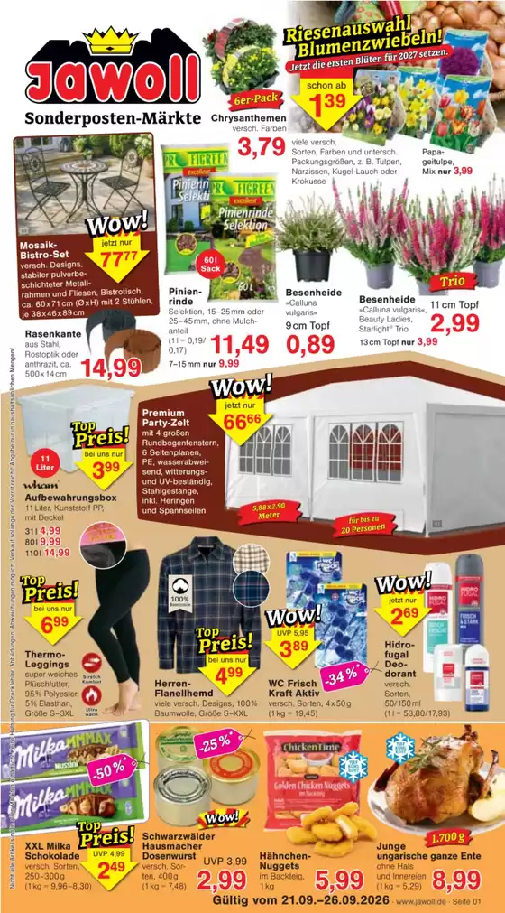 Jawoll Katalog | Jawoll Prospekt kw39 2026 | 2026-09-21T00:00:00.000Z - 2026-09-26T00:00:00.000Z