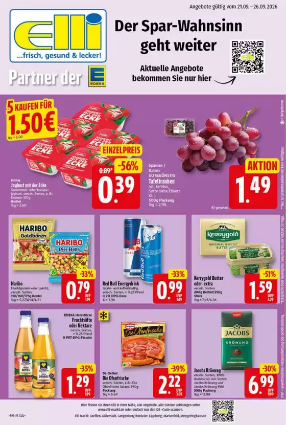 Elli Markt Katalog | Elli Markt flugblatt | 2026-09-21T00:00:00.000Z - 2026-09-26T00:00:00.000Z